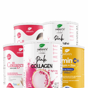 2x Kollagen SkinCare + 2x PINK LATTE Collagen + Selen Paket