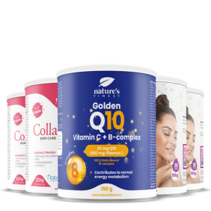 2x Beauty Hyaluron + 2x Collagen SkinCare + Golden Q10 Paket