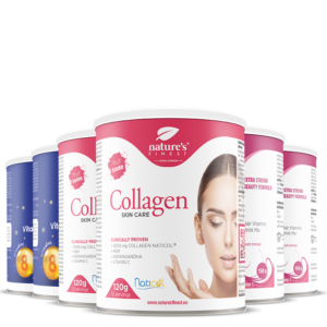 2x Kollagen SkinCare + 2x Hair Vitamins + 2x Golden Q10 Paket
