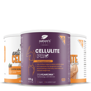 Cellulite PRO + 2x Anti Cellulite Coffee Scrub Paket