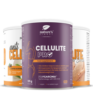 Cellulite PRO + 2x Anti Cellulite Coffee Scrub Paket