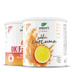 Golden Curcuma latte + OK!FatBurn Paket