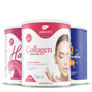 Kollagen SkinCare + Hair Vitamins + Golden Q10 Paket