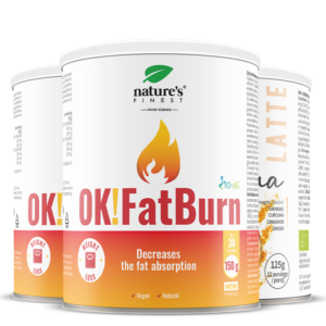 OK!FatBurn + Golden Curcuma latte Paket