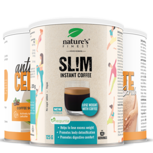 Sl!m Coffee + 2x Anti Cellulite Kaffeepeeling Paket