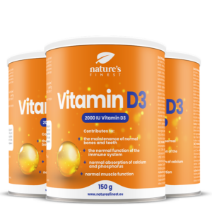 Vitamin D3 Pulver Paket.